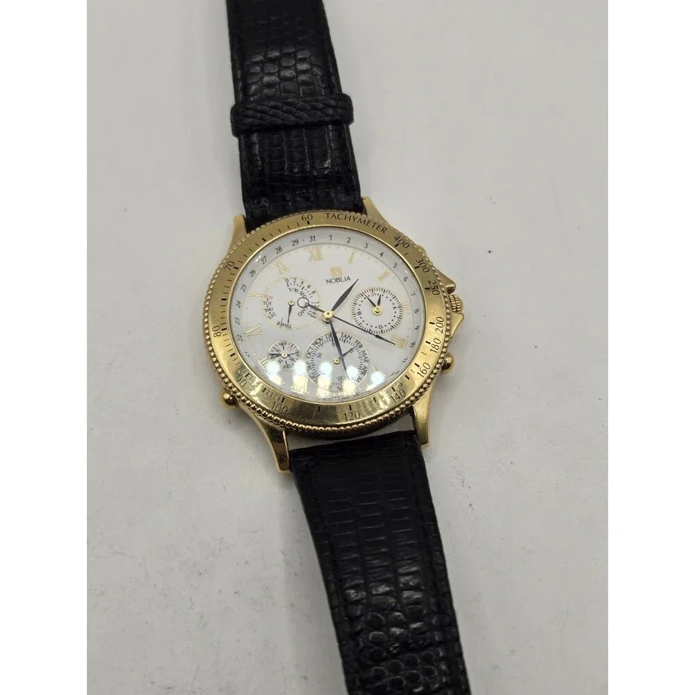 Rare Citizen Noblia 41mm Men's Multifunction Watch. New Battery.